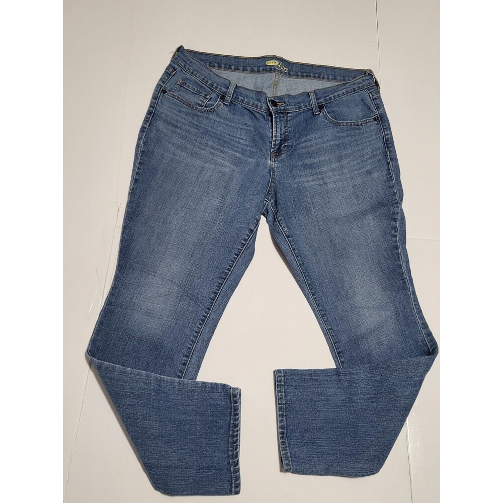 Old Navy The Diva Jeans Women's Size 14 Short Straight leg Denim